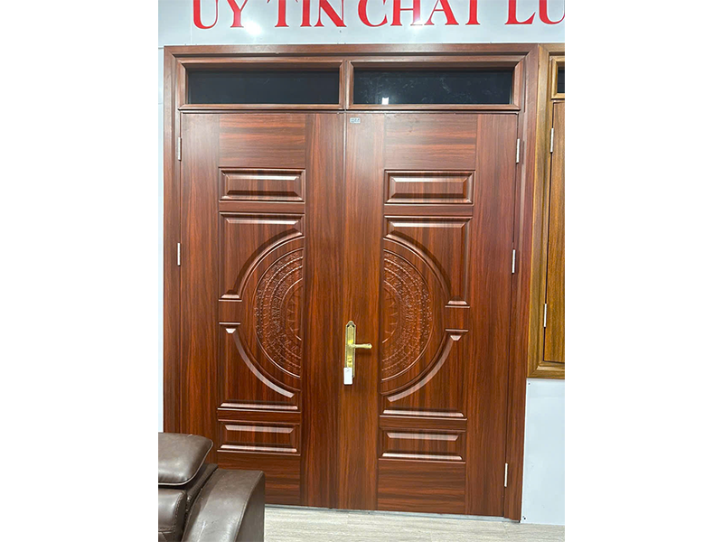Cửa thép 2 cánh 01
