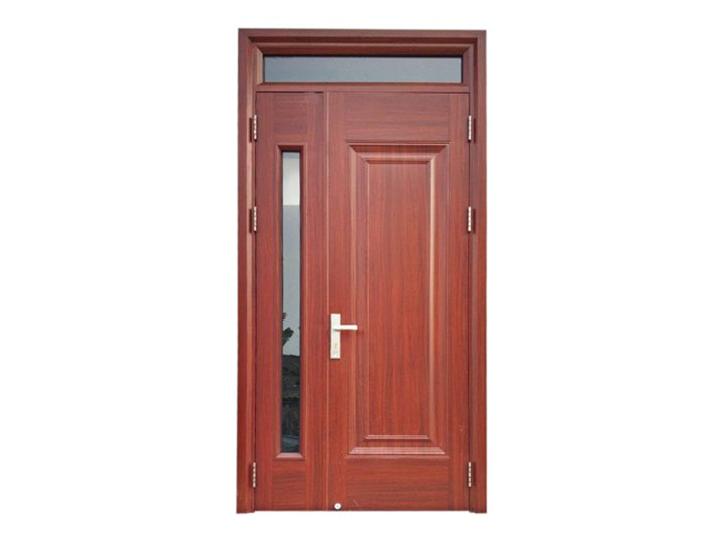 Cửa Thép Vân Gỗ 2 Cánh NV02